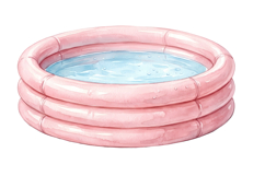 Pink Pool Png| Pink Summer Png Product Image 1