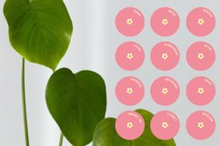 pink preppy funky instagram story icons with text