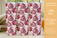 Fall Pumpkin Tumbler wrap, Fall pumpkin mug, thanksgiving Product Image 2