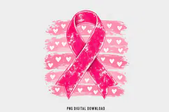 In October We Wear Pink PNG, Breast Cancer Awareness Shirt Product Image 1