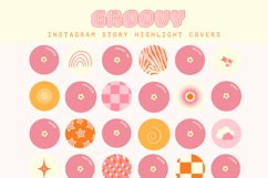 pink retro instagram highlight covers