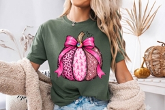 Pink Ribbon Leopard Pumpkin Awareness PNG Product Image 3