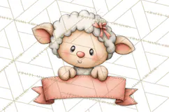 Breast Cancer Awareness Animal Clipart PNG Product Image 3