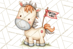 Breast Cancer Awareness Animal Clipart PNG Product Image 2