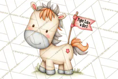 Breast Cancer Awareness Animal Clipart PNG Product Image 2