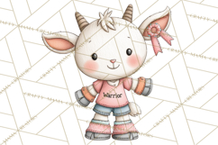 Breast Cancer Awareness Animal Clipart PNG Product Image 5