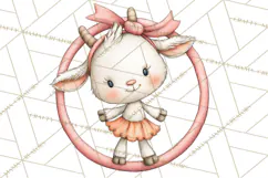 Breast Cancer Awareness Animal Clipart PNG Product Image 3