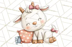 Breast Cancer Awareness Animal Clipart PNG Product Image 2
