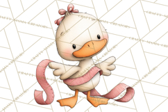 Breast Cancer Awareness Animal Clipart PNG Product Image 3