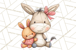 Breast Cancer Awareness Animal Clipart PNG Product Image 3