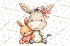 Breast Cancer Awareness Animal Clipart PNG Product Image 3