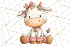 Breast Cancer Awareness Animal Clipart PNG Product Image 5