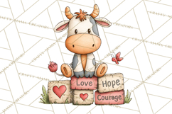 Breast Cancer Awareness Animal Clipart PNG Product Image 2