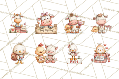 Breast Cancer Awareness Animal Clipart PNG Product Image 8