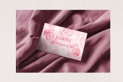 Seamless Watercolor Pink Roses Hand Drawn Pattern Product Image 3