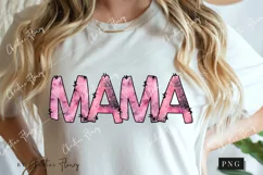 Pink Halloween Mama PNG | Halloween PNG Product Image 2