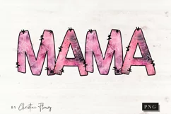Pink Halloween Mama PNG | Halloween PNG Product Image 4