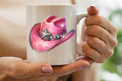 pink star cowgirl hat png, girly cowgirl sublimation clipart, western pink hat png design, cowgirl hat with star sublimation, country girl hat png file, trendy cowgirl png design, rodeo cowgirl star hat clipart, pink cowgirl hat printable art, western cow
