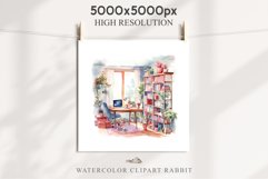 Pink Study Corner Clipart Artist Workspace PNG Scrapbooking  Art boho cozy interior table desk Transparent art workshop designs sublimation printable digital  watercolor Pink Study Corner Clipart, Artist Workspace PNG, boho cozy interior table, work desk