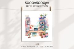 Pink Study Corner Clipart Artist Workspace PNG Scrapbooking  Art boho cozy interior table desk Transparent art workshop designs sublimation printable digital  watercolor Pink Study Corner Clipart, Artist Workspace PNG, boho cozy interior table, work desk