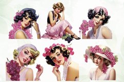 Vintage Pink Stuning Girl Sublimation Product Image 3