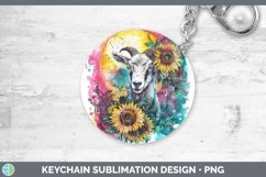 GorgeousPink Summer Keychain design.
