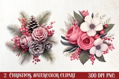 Pink Tis The Season Christmas Sublimation, Christmas Clipart Product Image 1