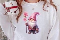 Pink Tis The Season Christmas Sublimation, Christmas Clipart Product Image 1