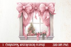 Pink Tis The Season Christmas Sublimation, Christmas Clipart Product Image 1