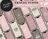 pink travel instagram templates
