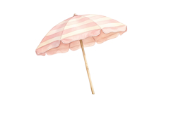 Pink Umbrella Png| Pink Summer Png Product Image 1