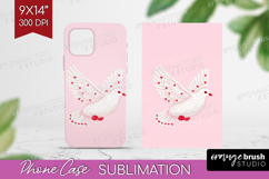 Preppy Valentine Phone Case PNG - Hand Drawn Valentines Day Product Image 1