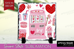 Preppy Valentine Slate PNG - Hand Drawn Valentines Day Slate Product Image 1