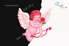 Pink Girly Valentines Clipart | Valentine's Day PNG Product Image 2