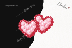 Pink Girly Valentines Clipart | Valentine's Day PNG Product Image 2