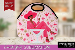 Preppy Valentine Lunch Bag - Hand Drawn Valentines Day Lunch Product Image 1