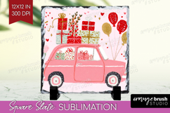 Preppy Valentine Slate PNG - Hand Drawn Valentines Day Slate Product Image 1