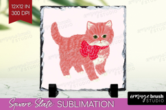 Preppy Valentine Slate PNG - Hand Drawn Valentines Day Slate Product Image 1