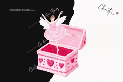 Pink Girly Valentines Clipart | Valentine's Day PNG Product Image 2