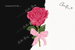 Pink Girly Valentines Clipart | Valentine's Day PNG Product Image 2