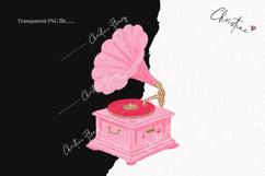 Pink Girly Valentines Clipart | Valentine's Day PNG Product Image 2