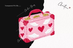 Pink Girly Valentines Clipart | Valentine's Day PNG Product Image 2