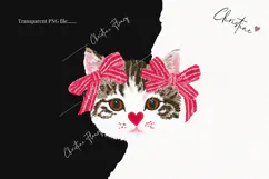 Pink Girly Valentines Clipart | Valentine's Day PNG Product Image 2