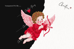 Pink Girly Valentines Clipart | Valentine's Day PNG Product Image 2