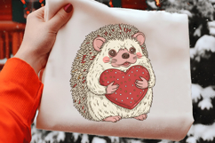 Pink Valentine Animal Characters Clipart Product Image 2