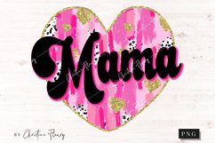 Mama And Mini Matching Valentine PNG, Valentines Day PNG Product Image 4