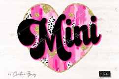 Mama And Mini Matching Valentine PNG, Valentines Day PNG Product Image 5