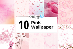 Pink Floral Wallpaper For Desktop iPhone Product Image 1