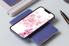 Pink Floral Wallpaper For Desktop iPhone Product Image 3