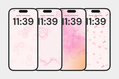 Pink Floral Wallpaper For Desktop iPhone Product Image 5